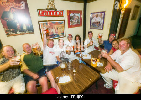 BUENA PARK, CA – JANUARY 30: Los Angeles cricket team British & Dominion play a game in Buena Park, California on July 09, 2005. Stock Photo