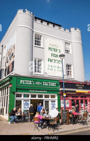 Peter's Fish Factory and The Harbour Cafe Bar Kitchen on The Parade on ...