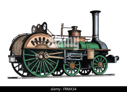 Locomotive 1840s Stock Photo - Alamy