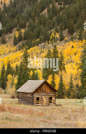 Ashcroft Ghost Town in Colorado, USA Stock Photo