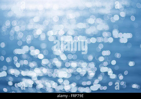 Sea surface blink bokeh. Element of design. Stock Photo
