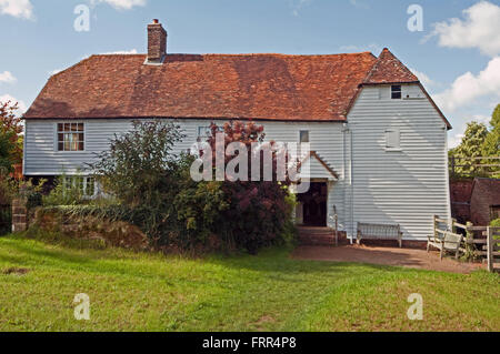 Burwash, Sussex, Batsmans House, and Water Mill of Rudyard Kipling, Stock Photo