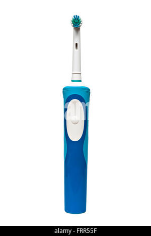 electric toothbrush isolated on white Stock Photo