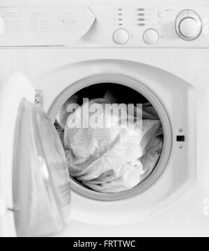 clothes washer Stock Photo