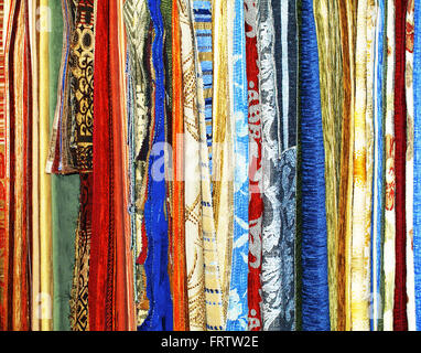 textile swatches Stock Photo