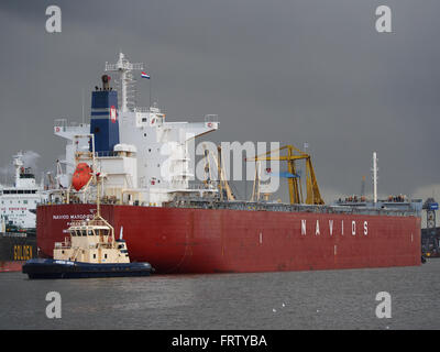 The Navios Marco Polo, IMO 9454280, is a large container ship operating ...