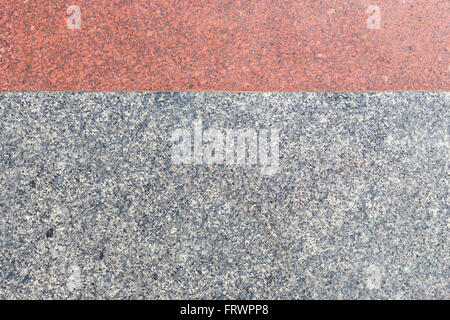 granite stone background with two tone orange and black Stock Photo