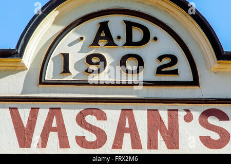 Colonial building, Robert Mugabe Street, CBD, Harare, Zimbabwe Stock Photo