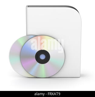 Dvd Box , This is a computer generated and 3d rendered picture. Stock Photo