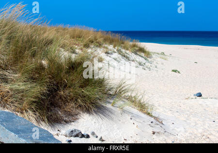 Sand dunes Lighthouse Beach Bunbury Western Australia. Stock Photo