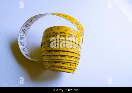 Measuring tool for tailors. Stock Photo
