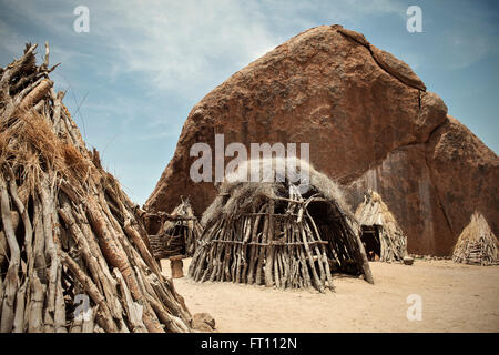 Namibia Africa Damara tribe traditional life in Damaraland in Damara ...