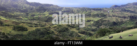 Marlboro Hills in Batanes, Batan Island, Batanes, Philippines, Asia Stock Photo