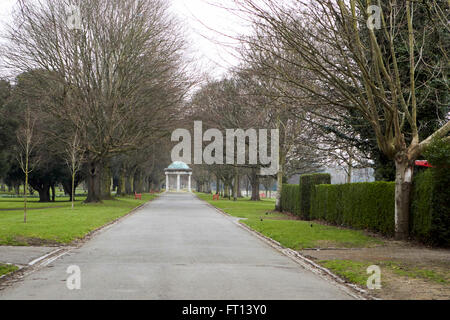 entrance to the irish national war memorial gardens dublin Ireland Stock Photo