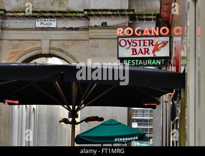 The famous Rogano seafood restaurant and bar in Glasgow closed