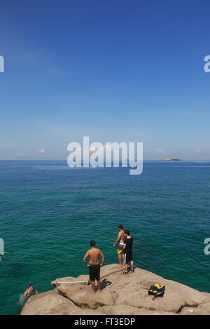 Tali Beach in Batangas, Philippines Stock Photo