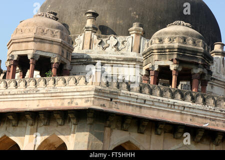 Mohammad Shah Sayyid Tomb, Lodhi Garden, New Delhi, Delhi, India, the third Sayyid ruler  who ruled from 1434-44 AD Stock Photo