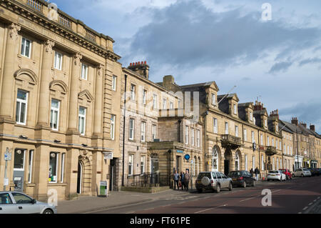 Bondgate Within, Alnwick town centre, Northumberland, England, UK Stock Photo