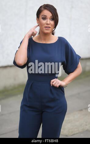 Vicky Patterson outside ITV STUDIOS  Featuring: Vicky Pattison Where: London, United Kingdom When: 23 Feb 2016 Stock Photo