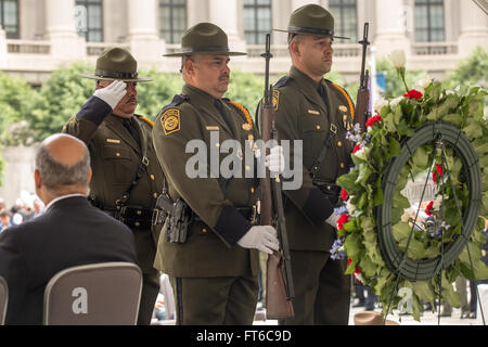 The annual Valor Memorial and Wreath Laying Ceremony held by U.S ...