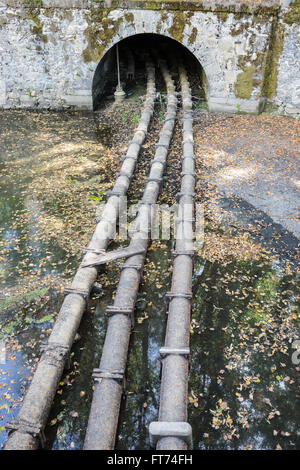 water tubes for garden fountains farm in Segovia, Madrid, old ...