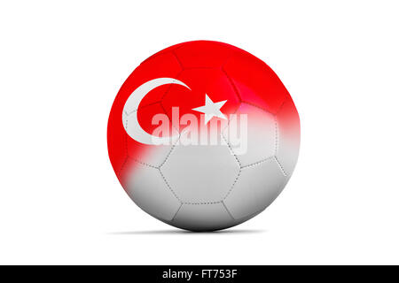 Football Euro Cup Group F Turkey Vs Georgia. 3d Illustration Stock 