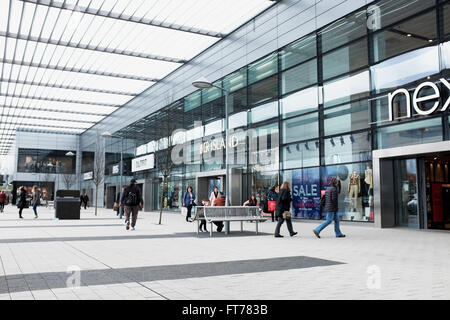 Stores in Milton Keynes Buckinghamshire UK Stock Photo