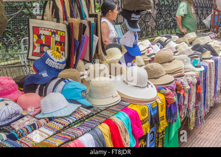 STREET VENDOR, MONTIVIDEO, URUGUAY - CIRCA DECEMBER 2015. A Montevideo street vendor. Stock Photo