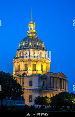 Dome Church, Hotel des Invalides, Paris, France Stock Photo