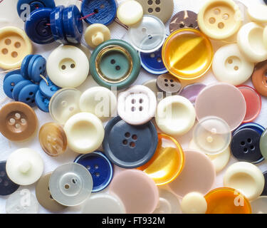 Buttons Colored Stock Photo