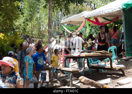 Traditional Practices being used by Healers on the Island of Siquijor,Philippines at the annual Healing Festival Stock Photo