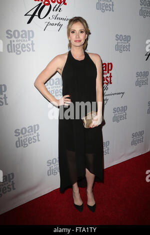 Soap Opera Digest’s 40th Anniversary Party at The Argyle Hollywood - Arrivals  Featuring: Ashley Jones Where: Hollywood, California, United States When: 24 Feb 2016 Stock Photo