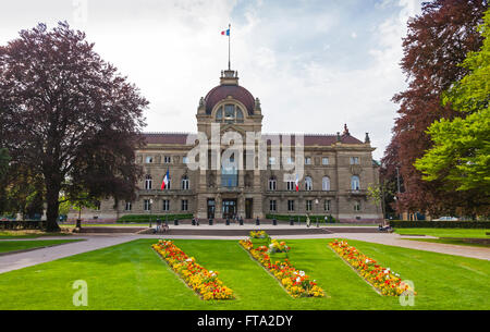 Building of Palace of the Rhine (Palais du Rhin) in Strasbourg, France Stock Photo