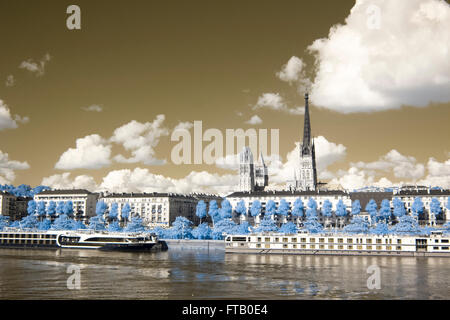 infrared, infrared photography, cloud, water, Stock Photo