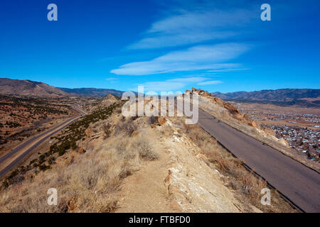 Skyline Drive, a scenic drive near Canon City, Colorado, USA Stock Photo