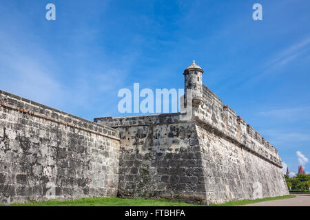 Cartagena's wall Stock Photo
