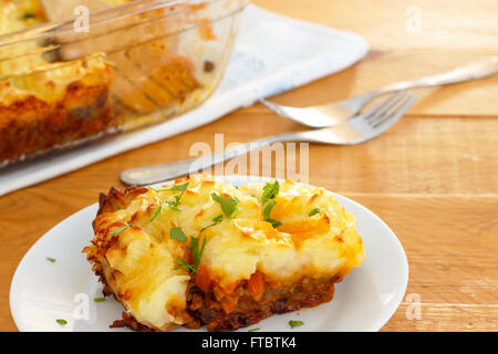 Traditional Shepherds Pie Stock Photo