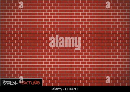 Brick Wall Background Vector Texture Stock Vector