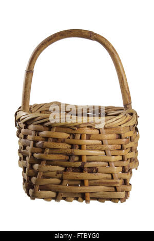 Wicker Basket Stock Photo