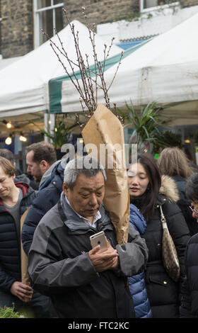 man using mobile phone  asian man Stock Photo