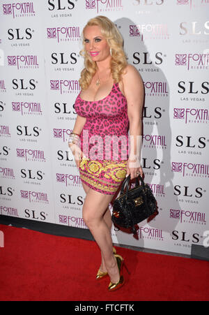 Coco (Nicole Austin) arrives on the red carpet before the taping of the