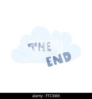 freehand textured cartoon The End symbol Stock Vector Image & Art - Alamy