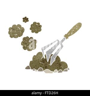 freehand retro cartoon gardening tool Stock Vector Image & Art - Alamy