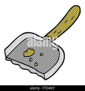 freehand drawn cartoon dust pan Stock Vector