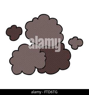 freehand drawn cartoon smoke cloud symbol Stock Vector Image & Art - Alamy