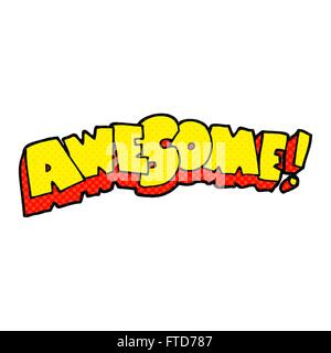 awesome freehand drawn cartoon Stock Vector