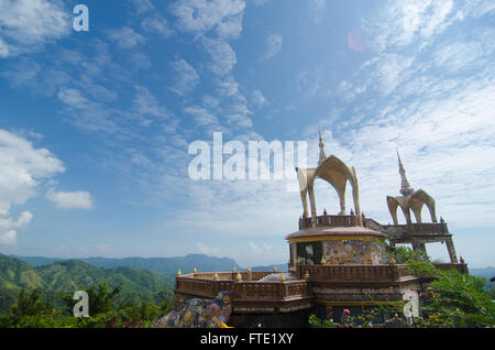 Wat Phra That Pha Son Kaew in Phetchabun province, Thailand Stock Photo