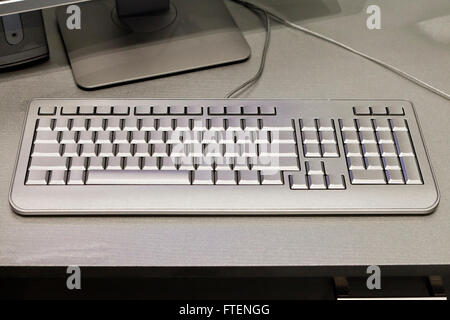 Painted keyboard (blank keyboard) - USA Stock Photo