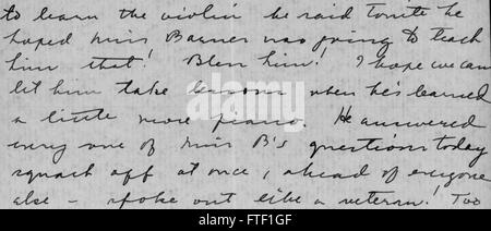 C. Hart Merriam papers - including correspondence, papers relating to career with the United States Biological Survey, 1798-1972 (bulk 1871-1942) (1871) Stock Photo