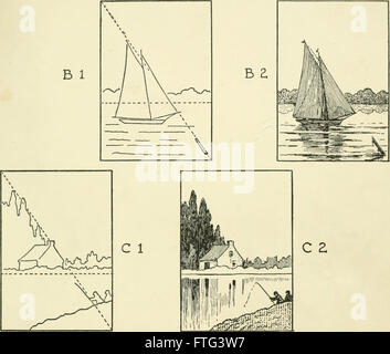 A step-by-step drawing guide offering lessons on landscape ...
